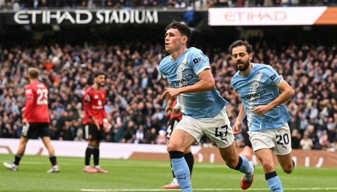 机会没停好, 登头球首开, 大胜曼联